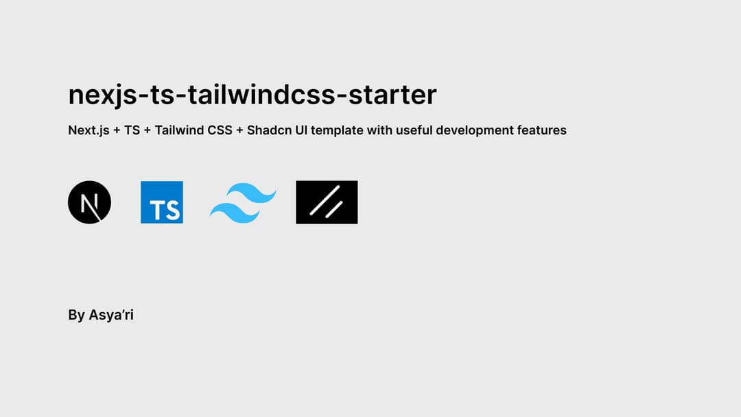 Next.js TypeScript Starter